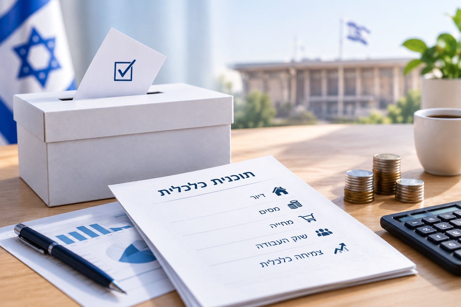 בחינת תוכניות כלכליות לקראת הבחירות והשפעתן על תקציב המשפחה